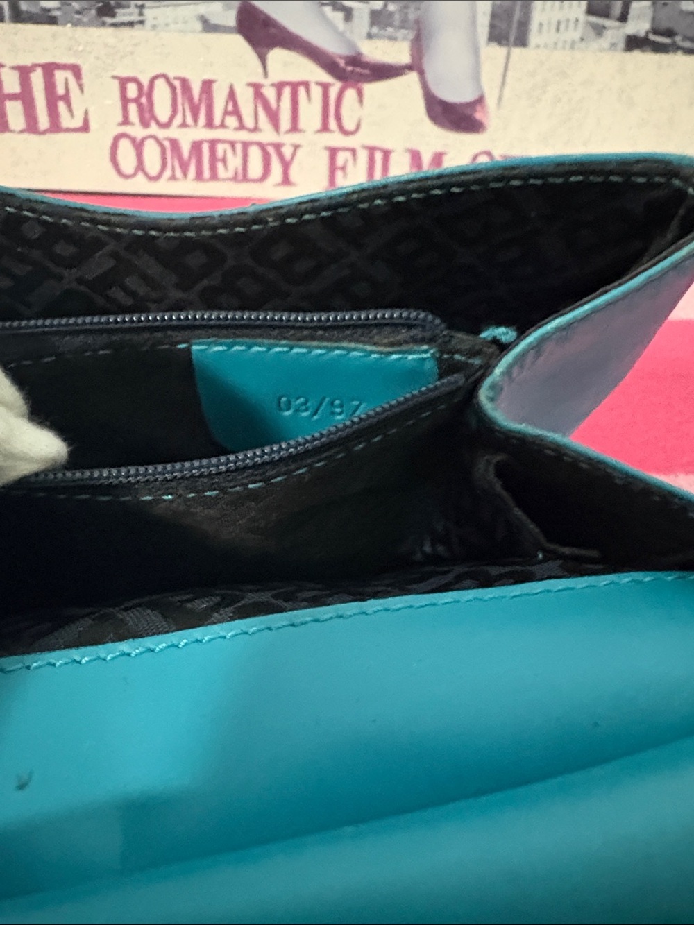 Bally Teal Shoulder Bag with Long Strap - Picture 13 of 16